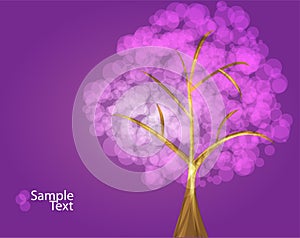 Purple tree