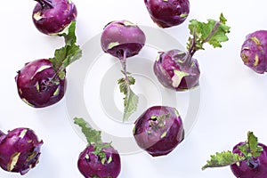 Purple turnip still life