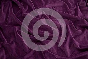 Purple Velvet Fabric