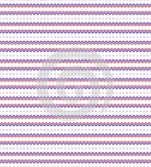Purple Violet Geometric Zigzag Stripe String Seamless Vector Texture Pattern Wallpaper Background