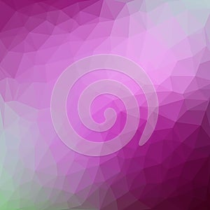 Purple violet magenta abstract geometric rumpled triangular low poly style gradient illustration background. Vector polygonal