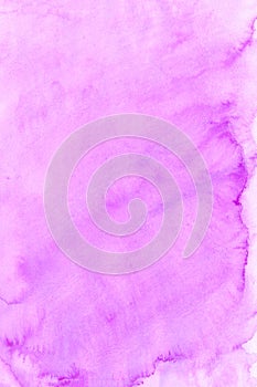 Purple watercolor paint background, lettering scrapbook sketch.