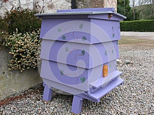 Purple WBC Beehive