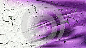 Purple and White Grunge Cracked Wall Texture