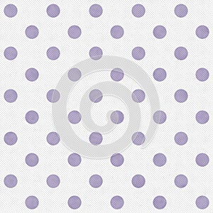 Purple and White Large Polka Dots Pattern Repeat Background