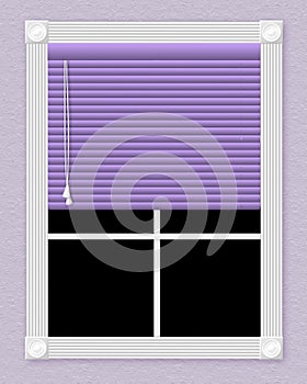 Purple window