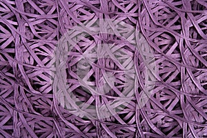 Purple wired fabric texture like spider messy net photo