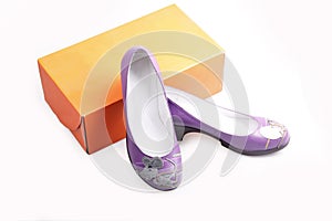 Purple women's shoes