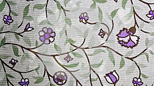 Purplish Flowers Wallpaper
