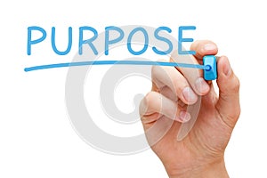 Purpose Blue Marker