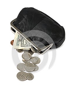 Purse with Money photo