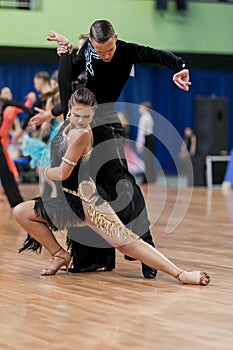 Puschin Aleksei and Makovskaya Valeriya Perform Adult Latin-American Program on National Championship