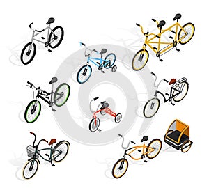 Push Cycles Isometric Set