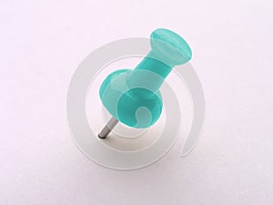 Push pin - Aqua