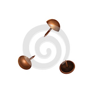 Push Pins Mockup Composition