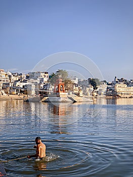Pushkar lake