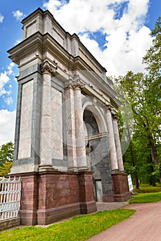 Pushkin. Catherine Park. Orlov (Gatchinskiye) Gate