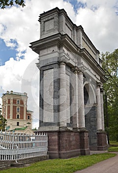 Pushkin. Catherine Park. Orlov (Gatchinskiye) Gate