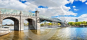 Pushkinsky bridge across the Moscow River