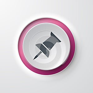 Pushpin web icon