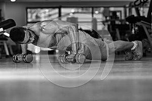 Pushups With Dumbbels