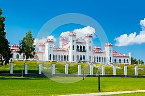 Puslowski Palace in Kossovo. Brest region, Belarus photo