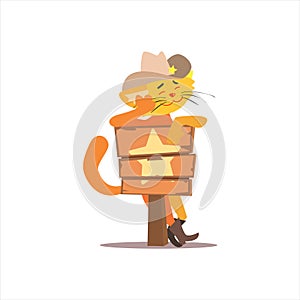 Puss In Boots With Star Sign