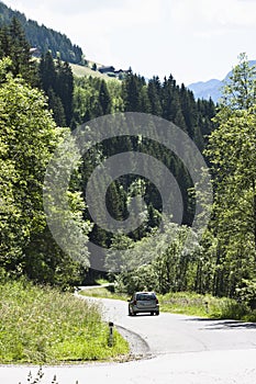 Pustertaler HÃ¶henstrasse in Tyrol, Austria