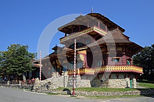 Pustevny mountain huts, Radhost, Czechia