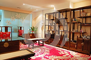 Put in Chinese furnitures of indoor photo
