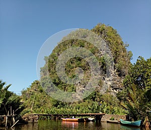 Pute river with Karst Hills is so charms photo