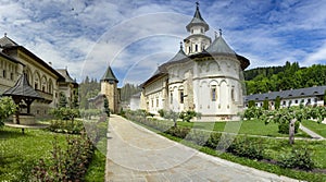 Putna Monastery,in Bucovina, Romania built by Voievod and Saint Stephen the Great