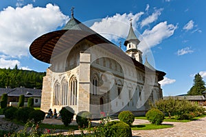Putna Monastery in summer