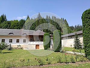 Putna monastery yard