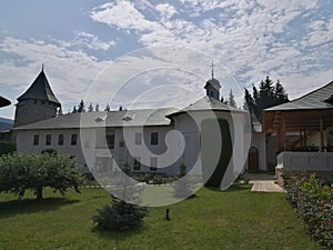 Putna monastery yard
