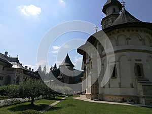 Putna monastery yard