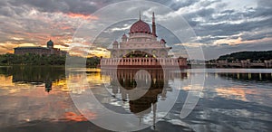 Putra Mosque, Malaysia At Dawn IV