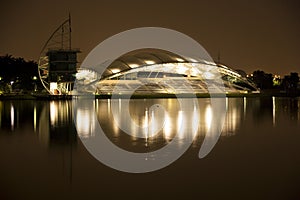 Putrajaya Lakeside Pavillion at Night