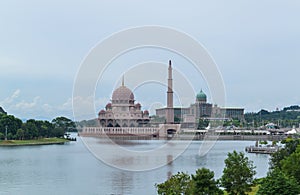 Putrajaya - Moslem cathedral in Malaysia