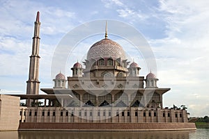 Putrajaya Mosque, Kuala Lumpur, Malaysia. photo