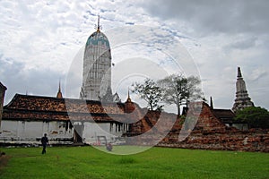 Putthaisawan Temple Ayutthaya , Thailand