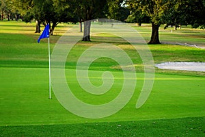 Putting green photo