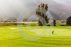 Putting green practice