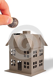 Putting money into house