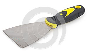 Putty Knife on white background