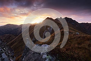 Puy de Sancy in Auvergne France