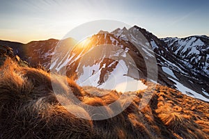 Puy de Sancy in Auvergne France