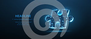 Puzzle. Business stategy, success solution, jigsaw games symbol. Idea metaphor. Creative idea, connection, challenge