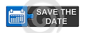 Puzzle Button: Save the date