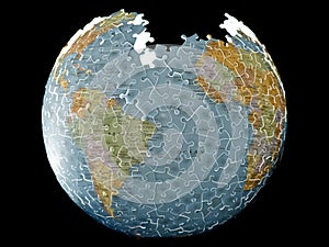 Puzzle Earth Planet
